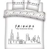 Decoratie AyMax | Friends - Duvet Cover 240X220 - Friends '100% Microfiber'