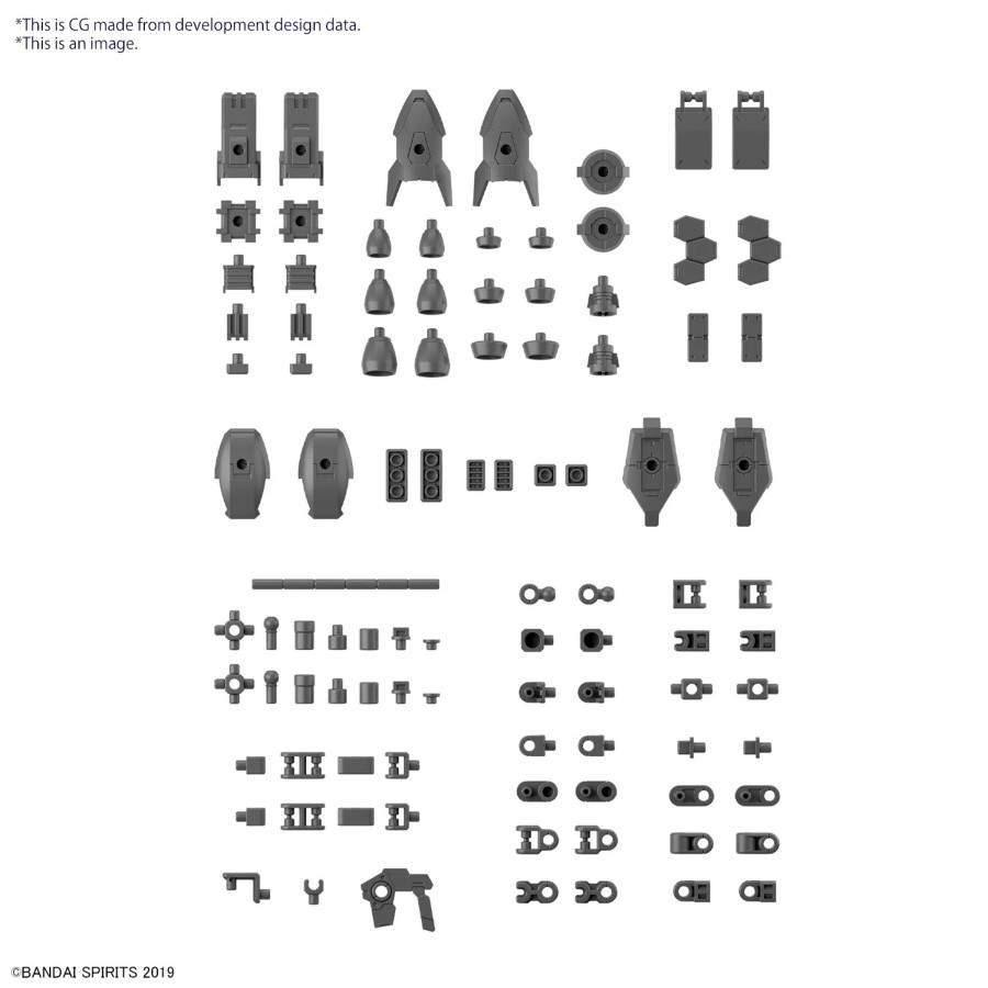 Figuren Bandai Model Kit | 30Mm -1/144 Option Parts Set 15 (Multi Vernier/Multi-Joint) -Model Kit