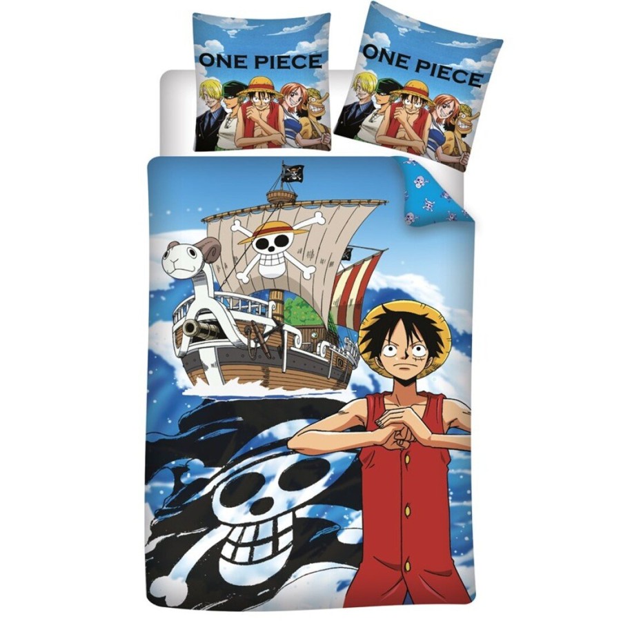 Decoratie AyMax | One Piece - Duvet Cover 140X200Cm - '100% Cotton'