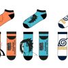 Kleding ShopForGeek | Naruto - Naruto & Sasuke - Pack Of 3 Man Low Socks (T39/42)