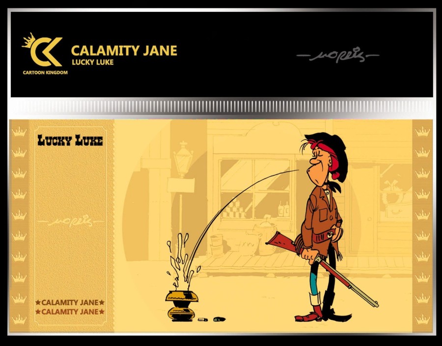 Decoratie Cartoon Kingdom | Lucky Luke - Calamity Jane - Golden Ticket