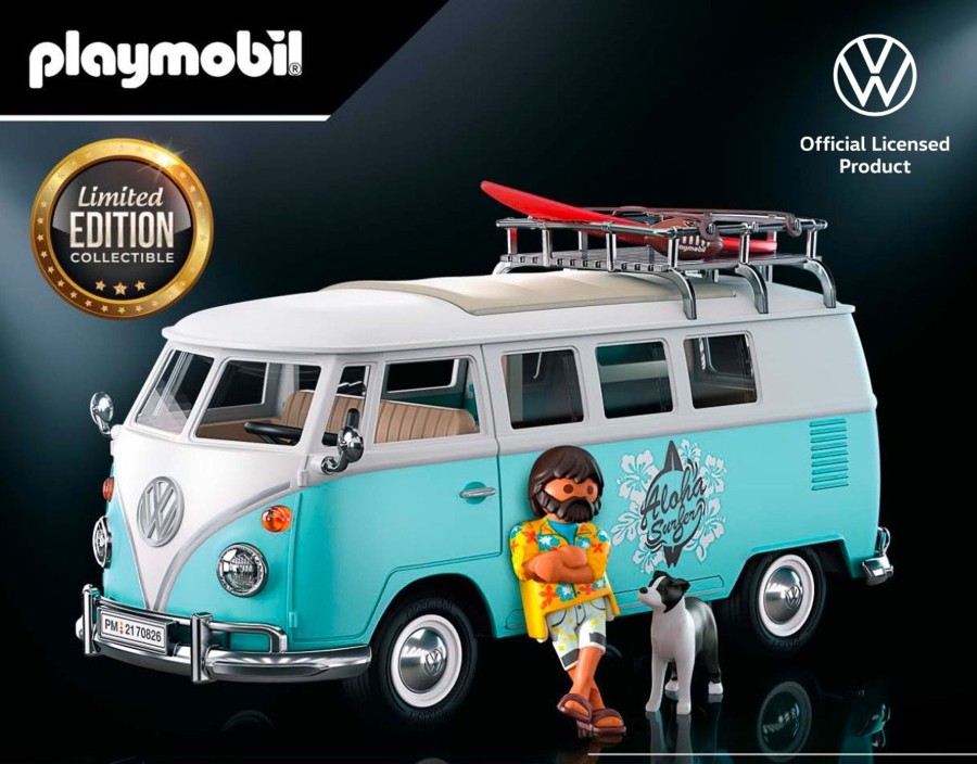 Figuren Playmobil | Volkswagen - Vw T1 Combi Special Edition 'Playmobil'