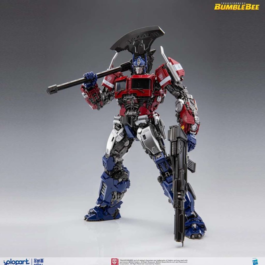 Figuren ShopForGeek | Bumblebee The Movie - Optimus Prime - Model Kit 30Cm