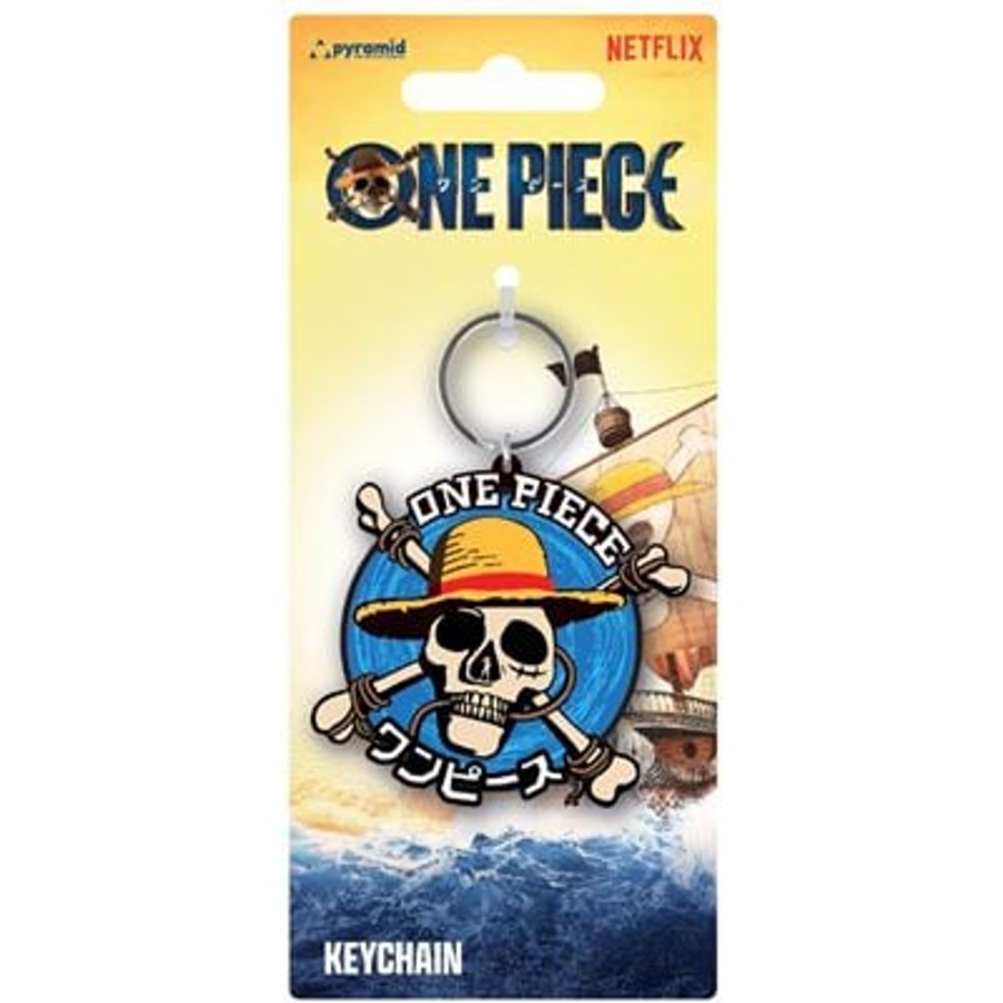 Accessoires Pyramid | One Piece Live Action - Straw Hat Crew Icon - Pvc Keychain