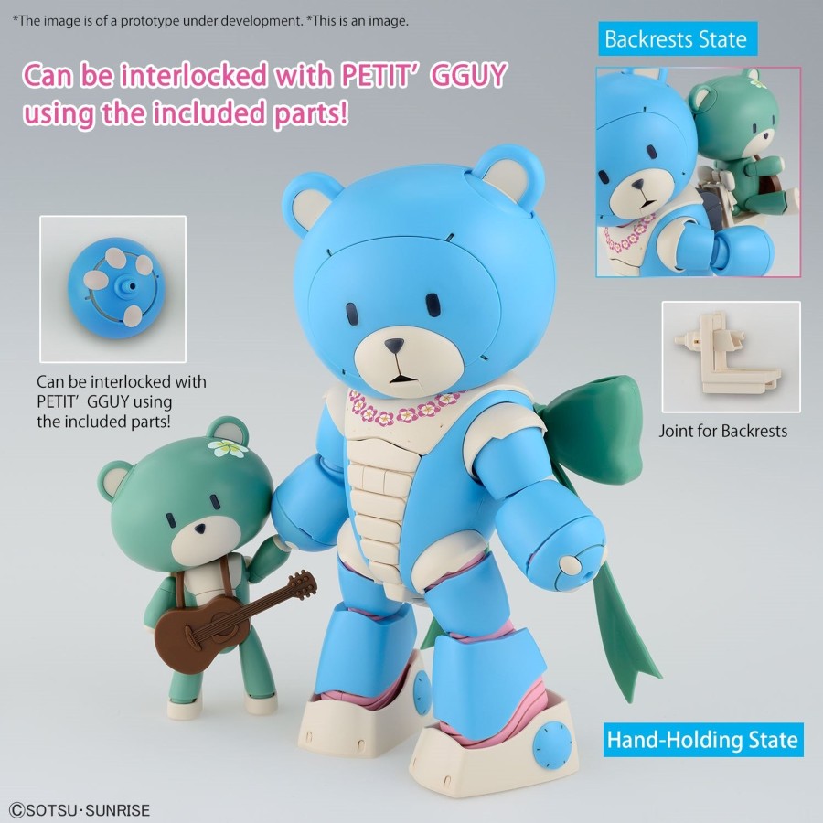 Figuren Bandai Model Kit | Gundam - Hg 1/144 Beargguy Ohana & Aloharo Set - Model Kit