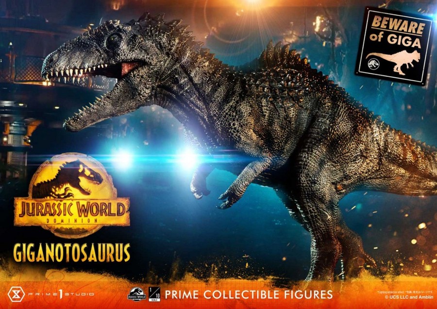 Figuren Prime 1 Studio | Jurassic World Dominion - Giganotosaurus - Statue 48Cm