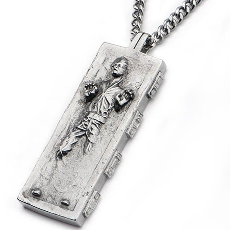 Accessoires S1 Studio | Star Wars - Men'S Stainless Steel Han Solo Carbonite Pendant