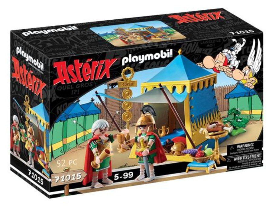 Figuren Playmobil | Asterix - Leader`S Tent With Generals