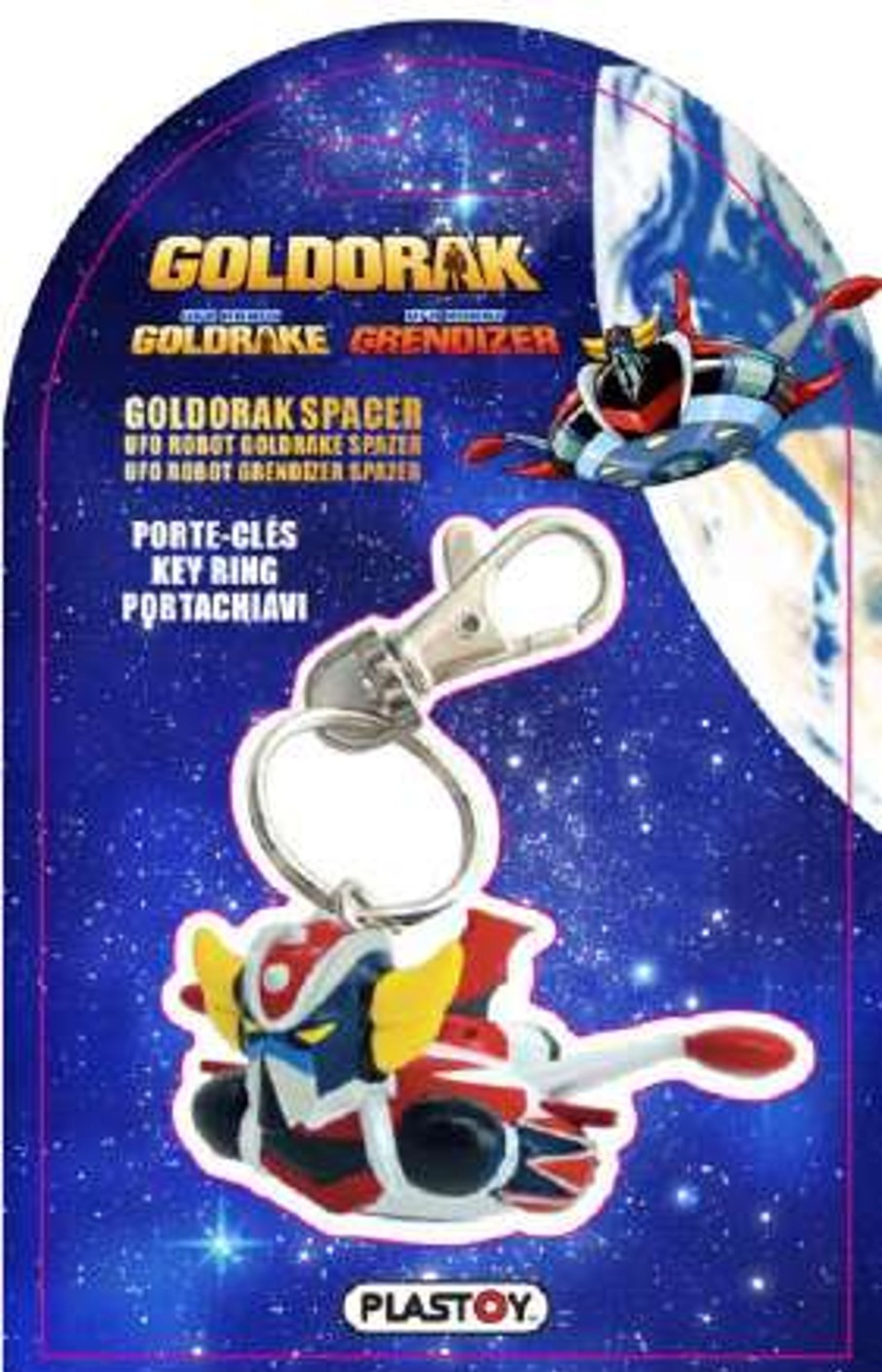 Accessoires ShopForGeek | Grendizer - Chibi Spazer - Keychain 4Cm