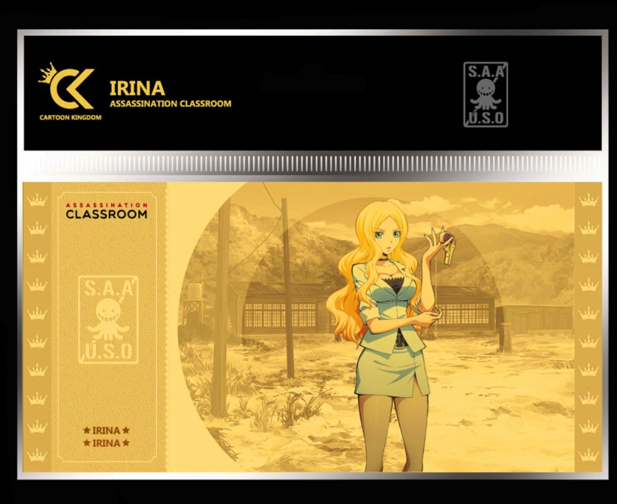 Decoratie Cartoon Kingdom | Assassination Classroom - Irina - Golden Ticket