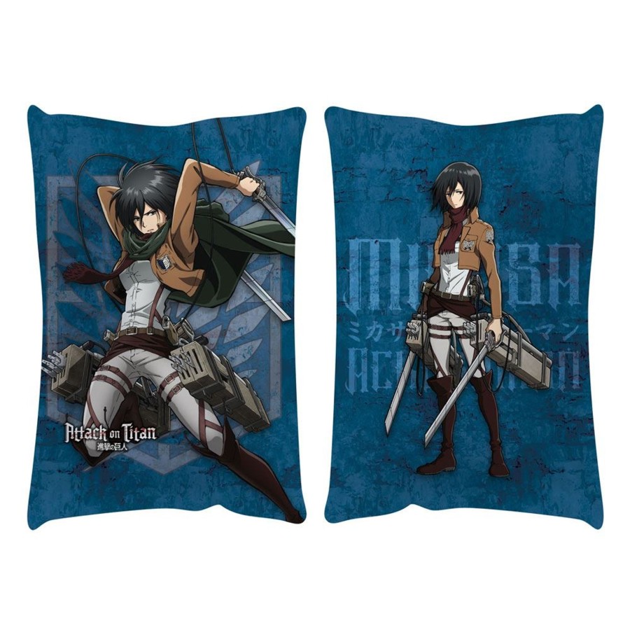 Decoratie ShopForGeek | Attack On Titan - Mikasa Ackerman - Pillow '50X35Cm'