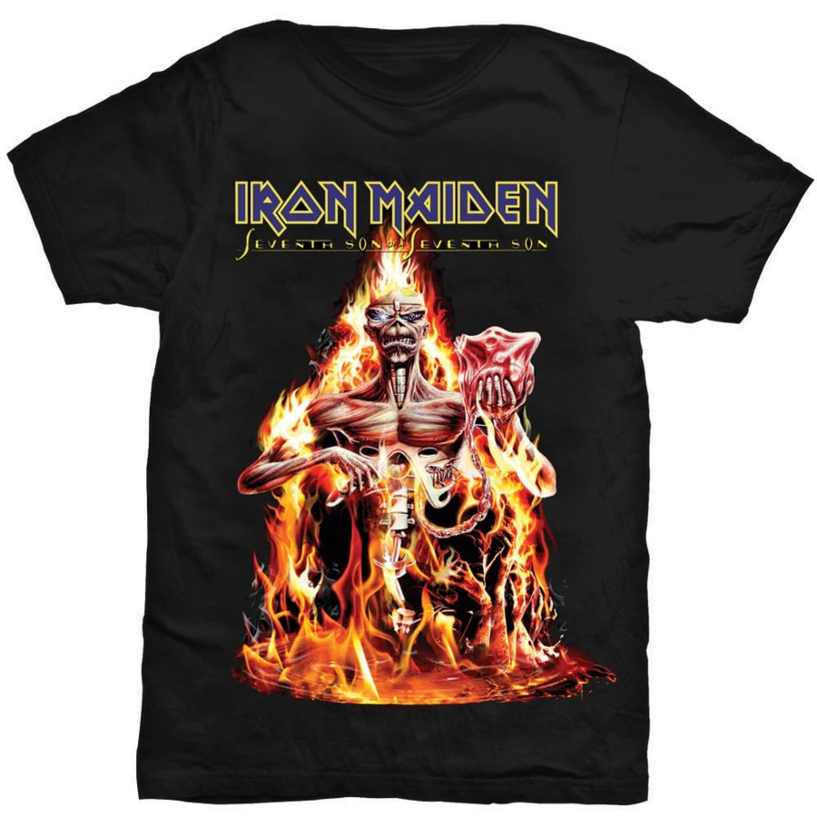 Kleding Rockoff | Iron Maiden - T-Shirt - Seventh Son (S)