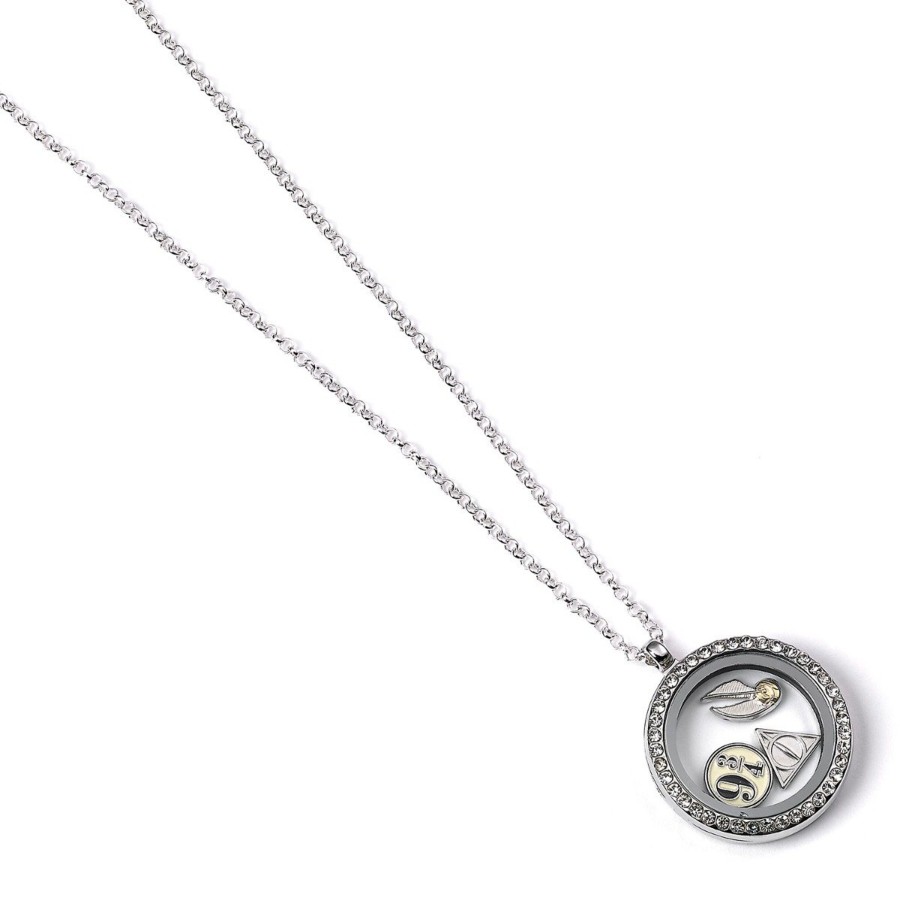 Accessoires Carat | Harry Potter - Locket Necklace + 3 Mini Charms