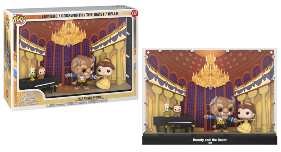 Figuren Funko | Beauty And The Beast - Pop Moments Deluxe N° 07 - Tale As Old As Time