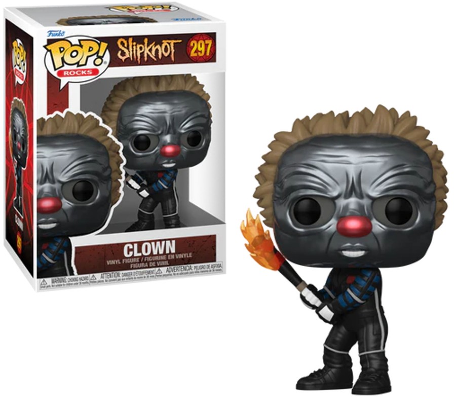 Figuren Funko | Slipknot - Pop Music N° 297 - Clown (Mettalic)