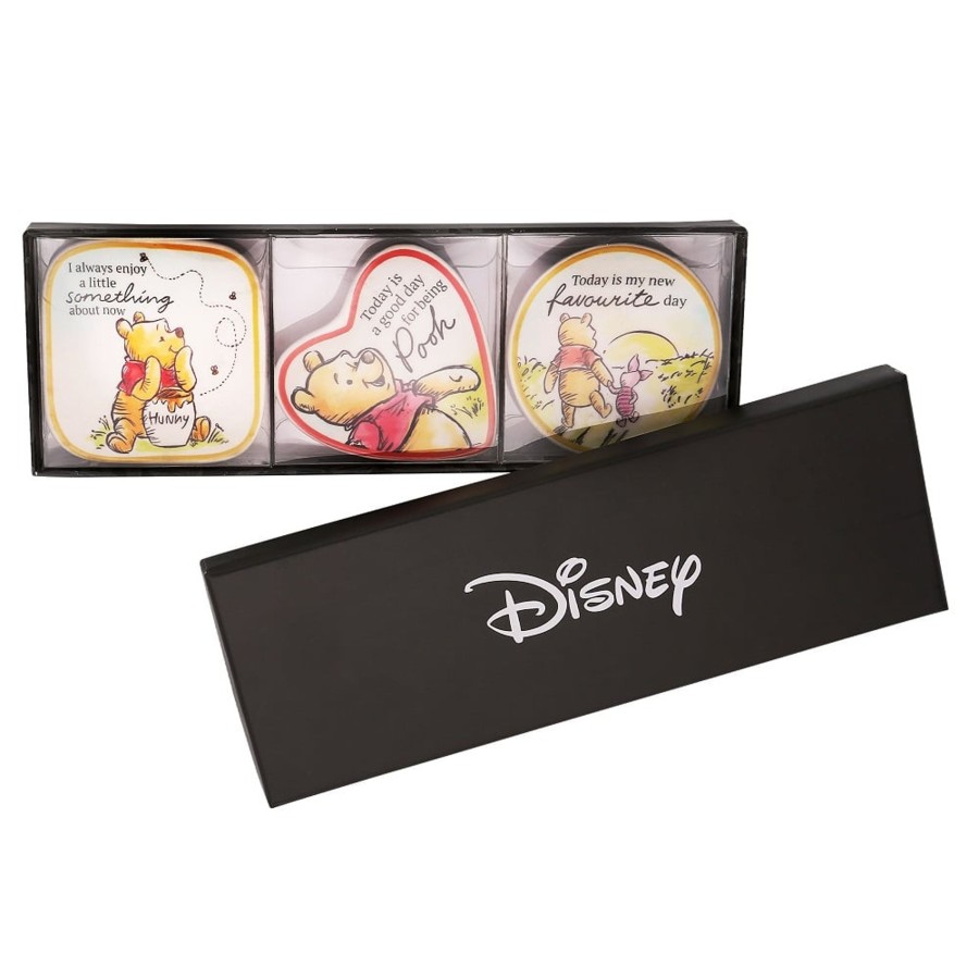 Accessoires Peershardy | Winnie The Pooh - 3 Mini Trinket Tray Set - 20,6X7,2X2,3 Cm