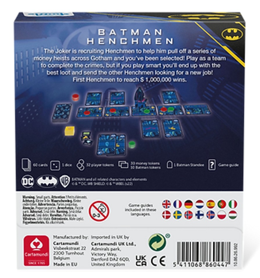 Spelletjes Cartamundi | Dc Comics - Shuffle - Batman Henchman - Card Games Fr/Nl