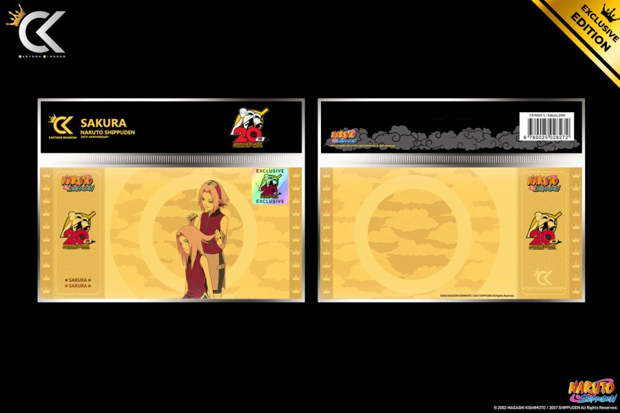 Decoratie Cartoon Kingdom | Naruto Shippuden - Sakura - Golden Ticket 20Th Anniversary