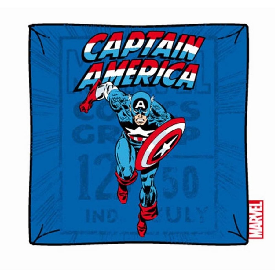 Decoratie Cotton Division | Marvel - Cushion Cover Captain America Running ( 40 X 40 )