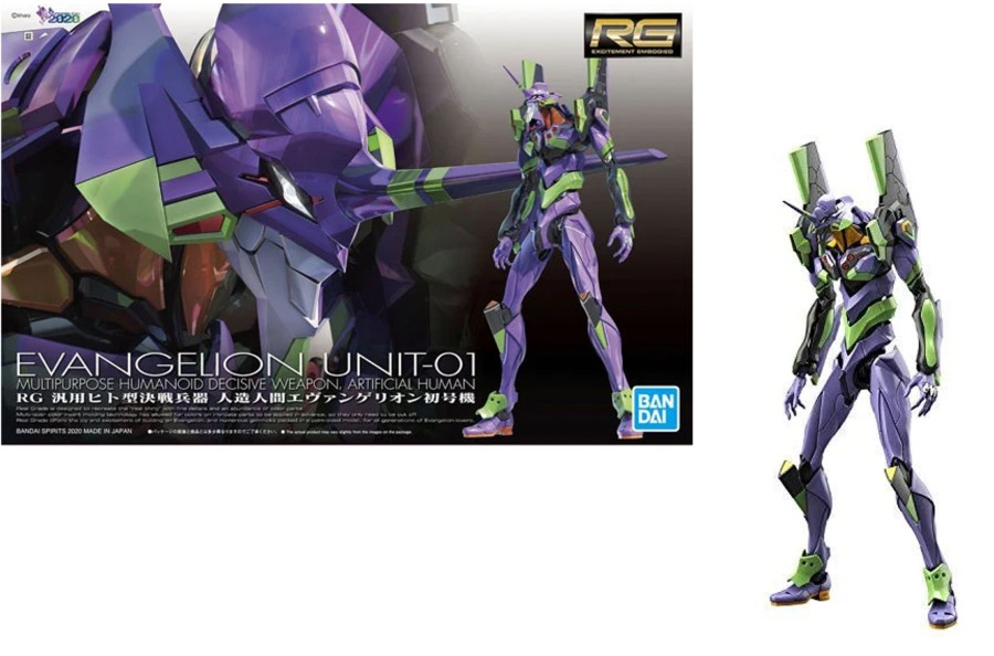 Figuren Bandai Model Kit | Evangelion - Rg Unit-01 - Model Kit Reprod