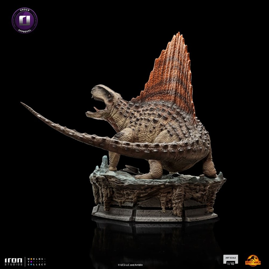 Figuren Iron Studios | Jurassic World Dominion - Dimetrodon - Statue Art Scale 1/10 19Cm