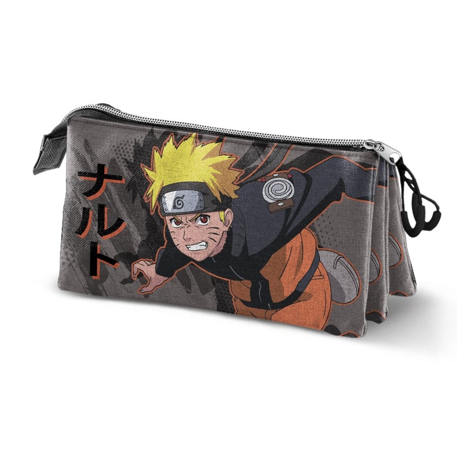 Kantoor Karactermania | Naruto Shuriken - Triple Pencil Case '23X11X7Cm'