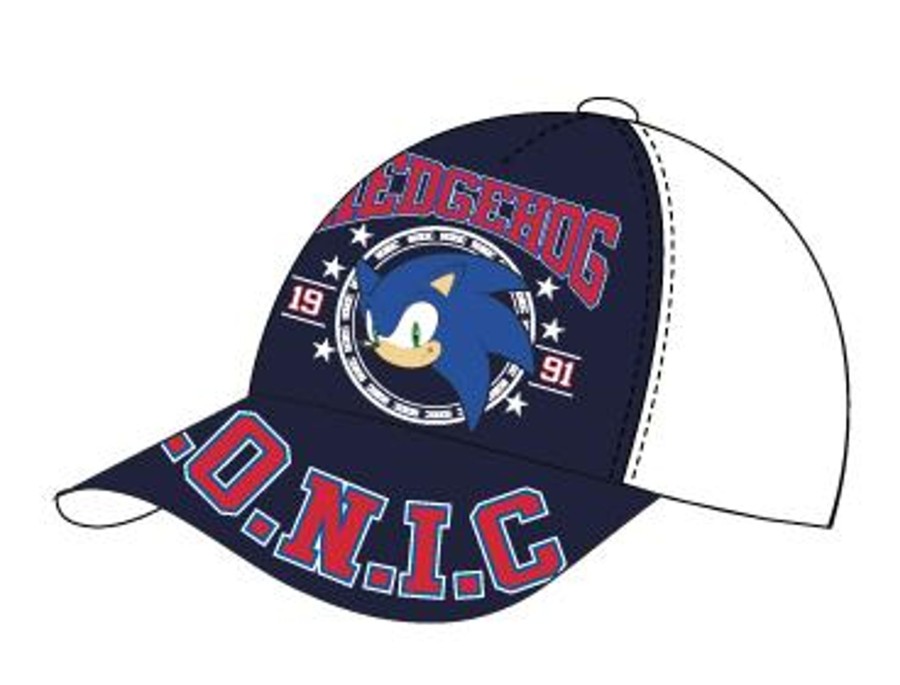 Accessoires ShopForGeek | Sonic - Sonic 1991 - Kids White Cap 52Cm