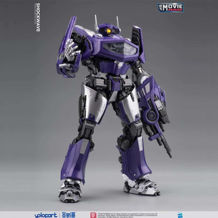 Figuren ShopForGeek | Bumblebee The Movie - Shockwave - Model Kit 30Cm