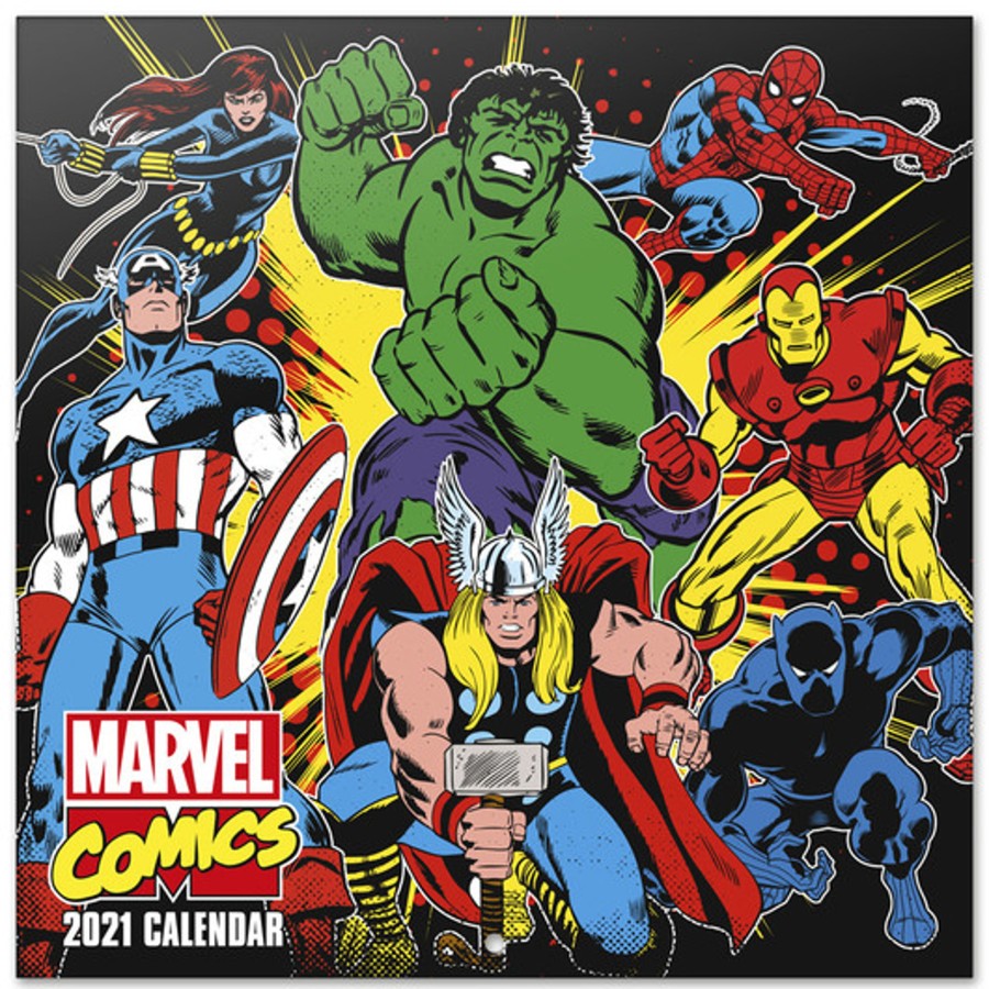 Kantoor ShopForGeek | Marvel - Comics - Calendar 2021 '30X30Cm'