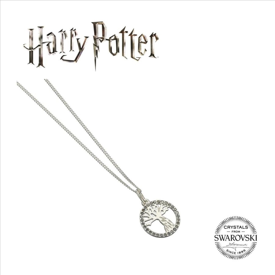 Accessoires Carat | Harry Potter - Whomping Willow - Crystals Sterling Silver Necklace