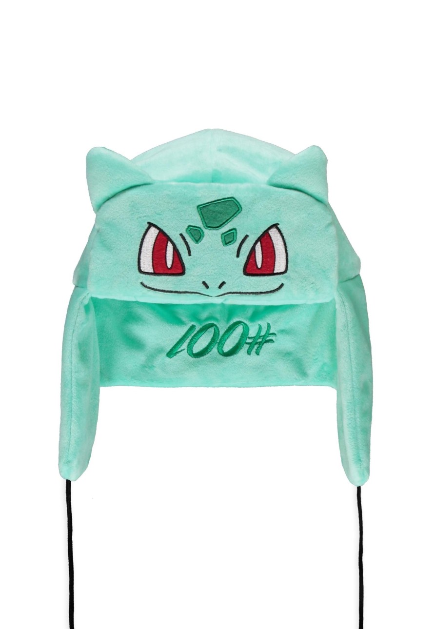 Kleding Difuzed | Pokemon Bulbasaur - 56 Cm - Novelty Trapper Hat