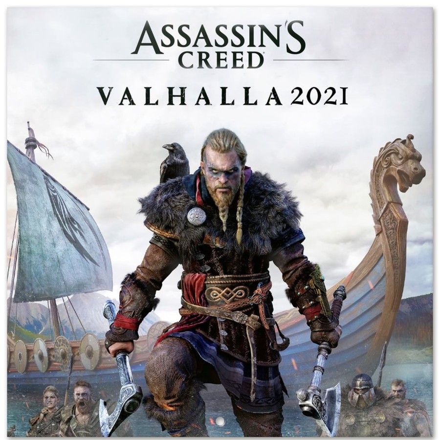 Kantoor ShopForGeek | Assassin'S Creed Valhalla - Calendar 2021 '30X30Cm'