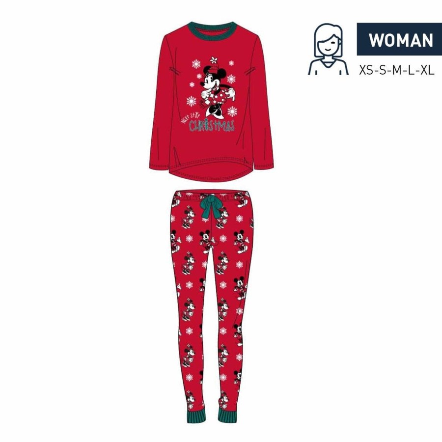 Kleding Cerda | Disney - Mickey - Women Jersey Long Pyjama - (Xs)