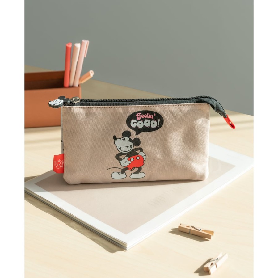 Kantoor Grupo Erik | Disney 100 Years - Mickey - Triple Pencil Case