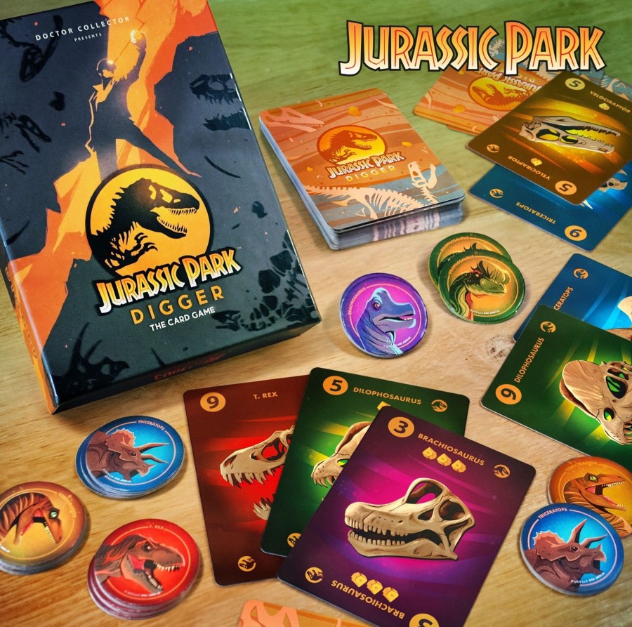 Spelletjes Doctor Collector | Jurassic Park - Card Game "Digger"