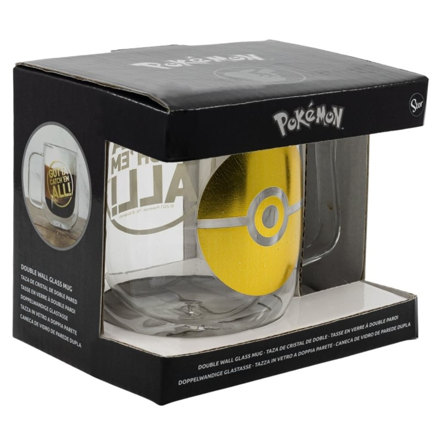 Keuken Stor | Pokemon - Pokeball - Glass Mug - 290 Ml