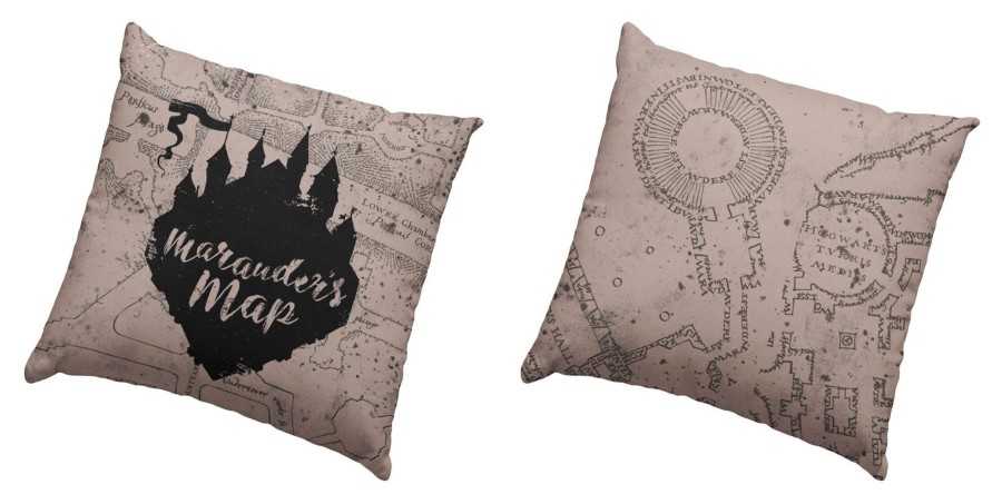 Decoratie SD Toys | Harry Potter - Marauder'S Map - Cushion '45X45X12Cm'