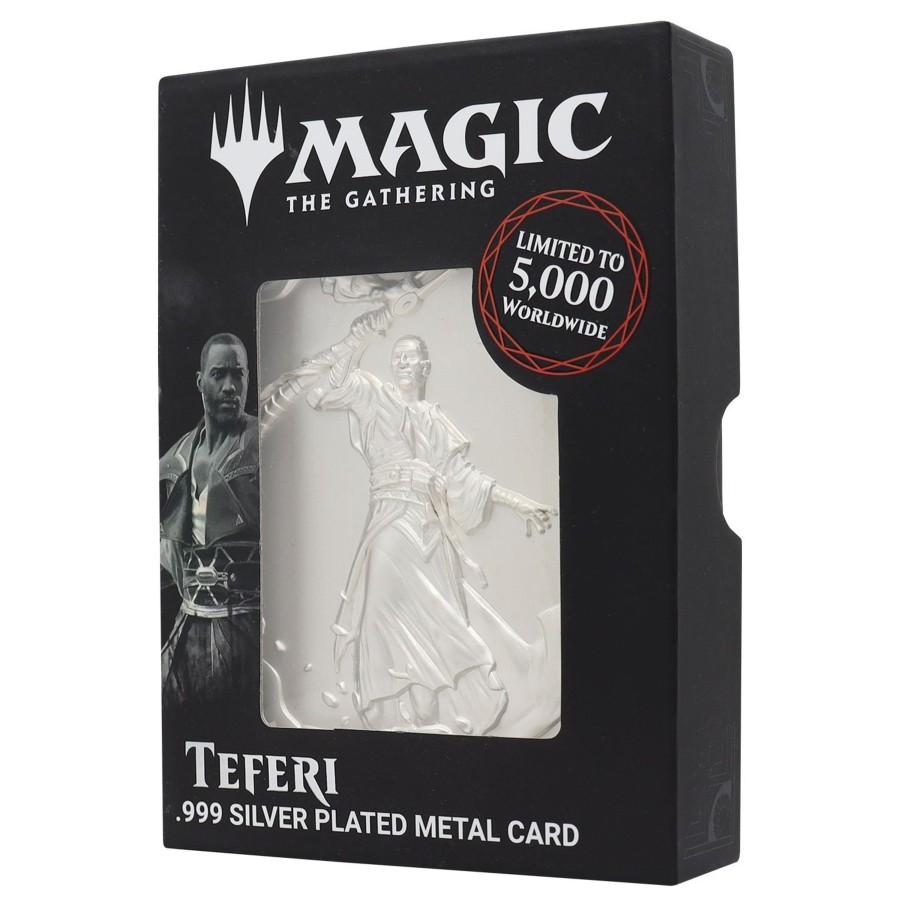 Decoratie Fanattik | Magic The Gathering - Teferi - Silver Plated Card Collector