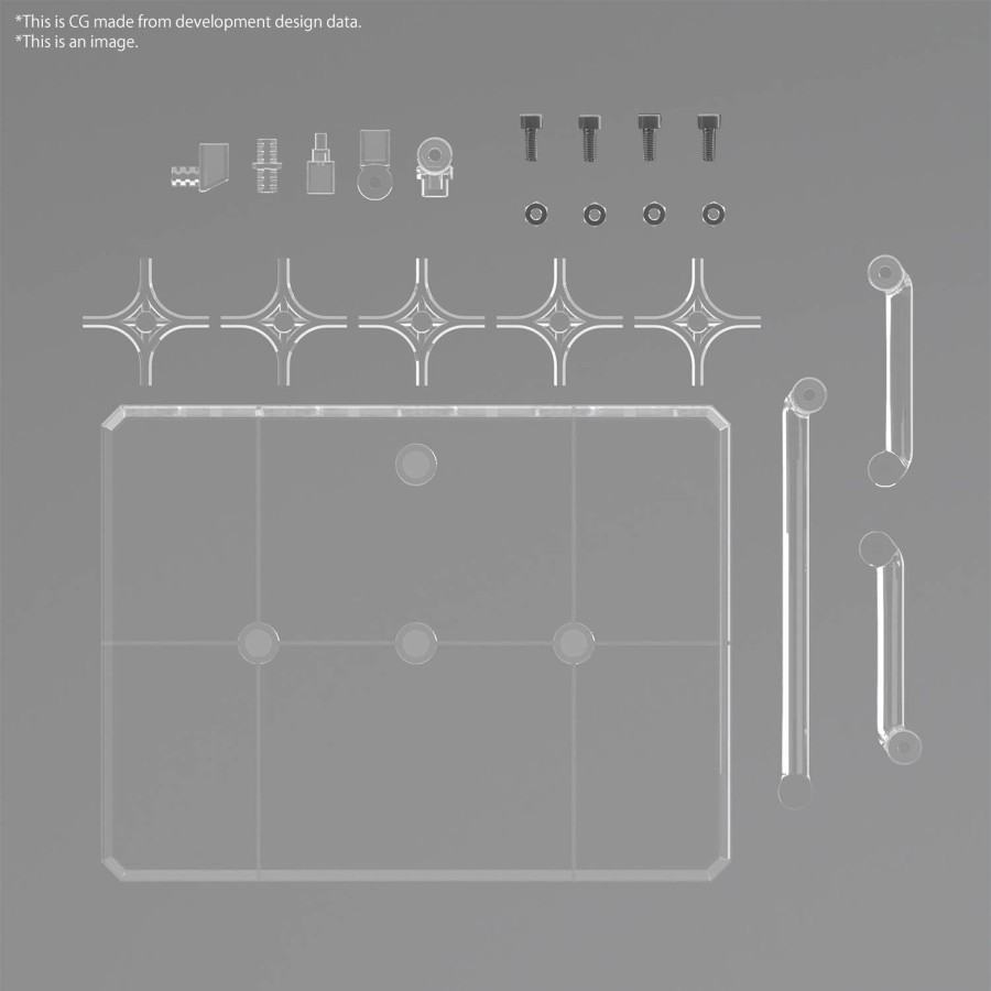 Figuren Bandai Model Kit | Gundam - Action Base 8 (Clear Color) - Model Kit