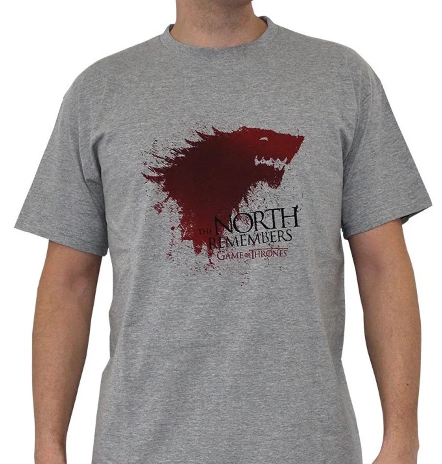 Kleding ABYstyle | Game Of Thrones - T-Shirt The North ... Man (S)