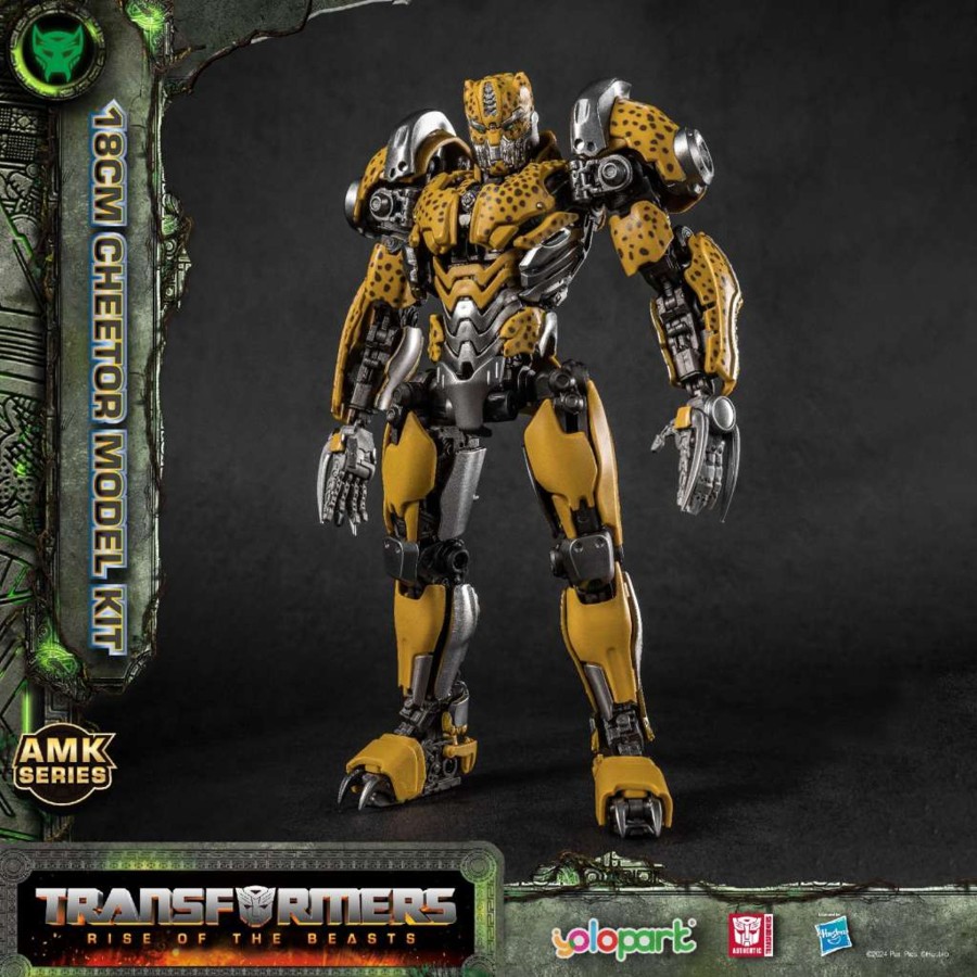 Figuren ShopForGeek | Transformers Rise Of The Beasts - Cheetor - Model Kit 18Cm