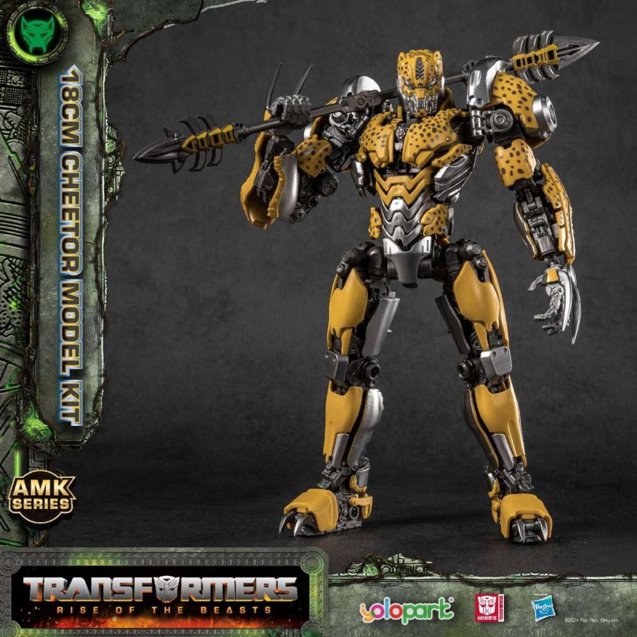 Figuren ShopForGeek | Transformers Rise Of The Beasts - Cheetor - Model Kit 18Cm