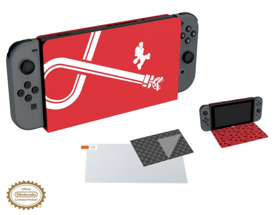 Accessoires Power-A | Power A - Hybrid Cover Mario For Nintendo Switch