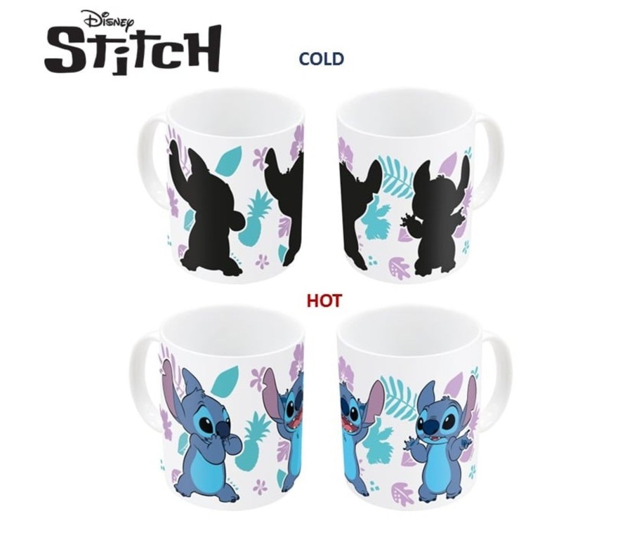 Keuken Stor | Stitch - Mood - Heat Change Mug - 325Ml