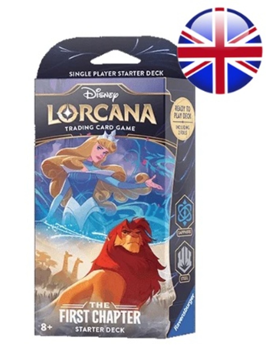 Spelletjes ShopForGeek | Lorcana Reprint - Trading Cards Starters Aurore / Simba Chap. 1 - Uk