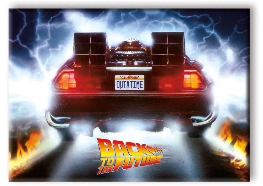 Keuken Aquarius | Back To The Future - Outatime - Magnet 6.3X8.9Cm