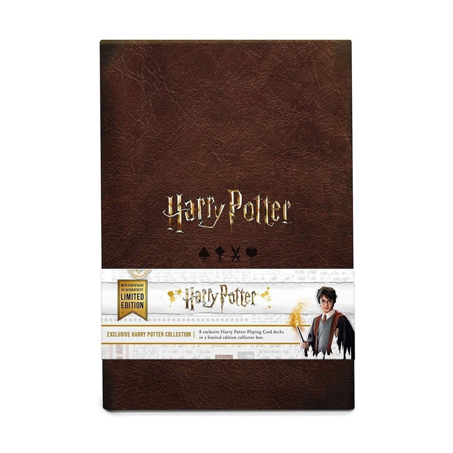 Spelletjes Cartamundi | Harry Potter - 8 Playing Car Decks Limited Edition Collector Box