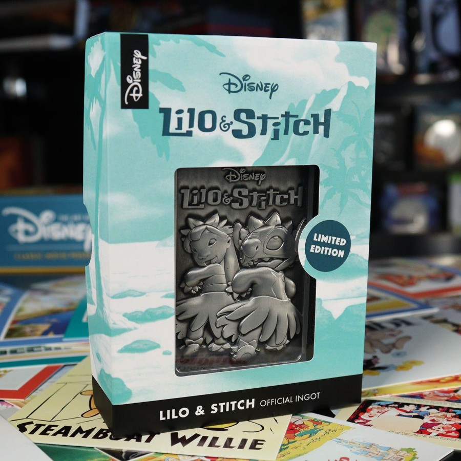 Decoratie Fanattik | Lilo & Stitch - Limited Edition Metal Ingot