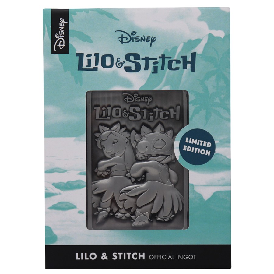 Decoratie Fanattik | Lilo & Stitch - Limited Edition Metal Ingot