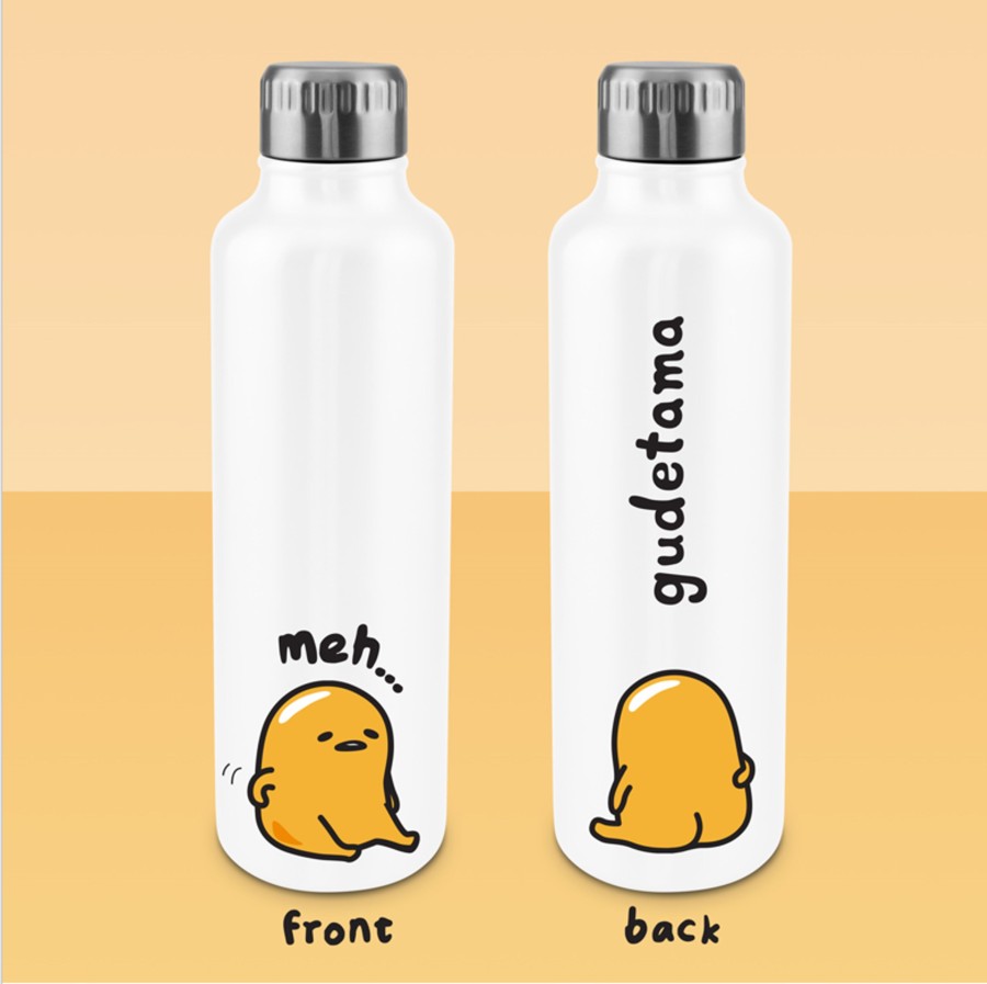 Keuken Paladone | Gudetama - Metal Water Bottle 500Ml